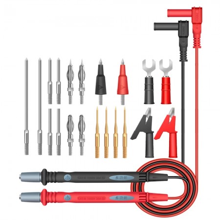 Aneng PT1028 22-in-1 Professional Universal Multimeter with 1000V Combination Test Lead Set