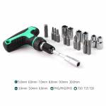 Pro'skit SD-2320M 18-in-1 Adjustable Magnetic Mini Ratchet Multifunctional Screwdriver Set