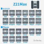 Mijing Z21 Max CPU Chip BGA Stencil Platform Set for iPhone A8-A17 / Hisilicon / Qualcomm Snapdragon