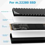 Jonsbo M.2-3 Ultra-thin Aluminum Alloy Heat Sink for M.2 2280 SSD