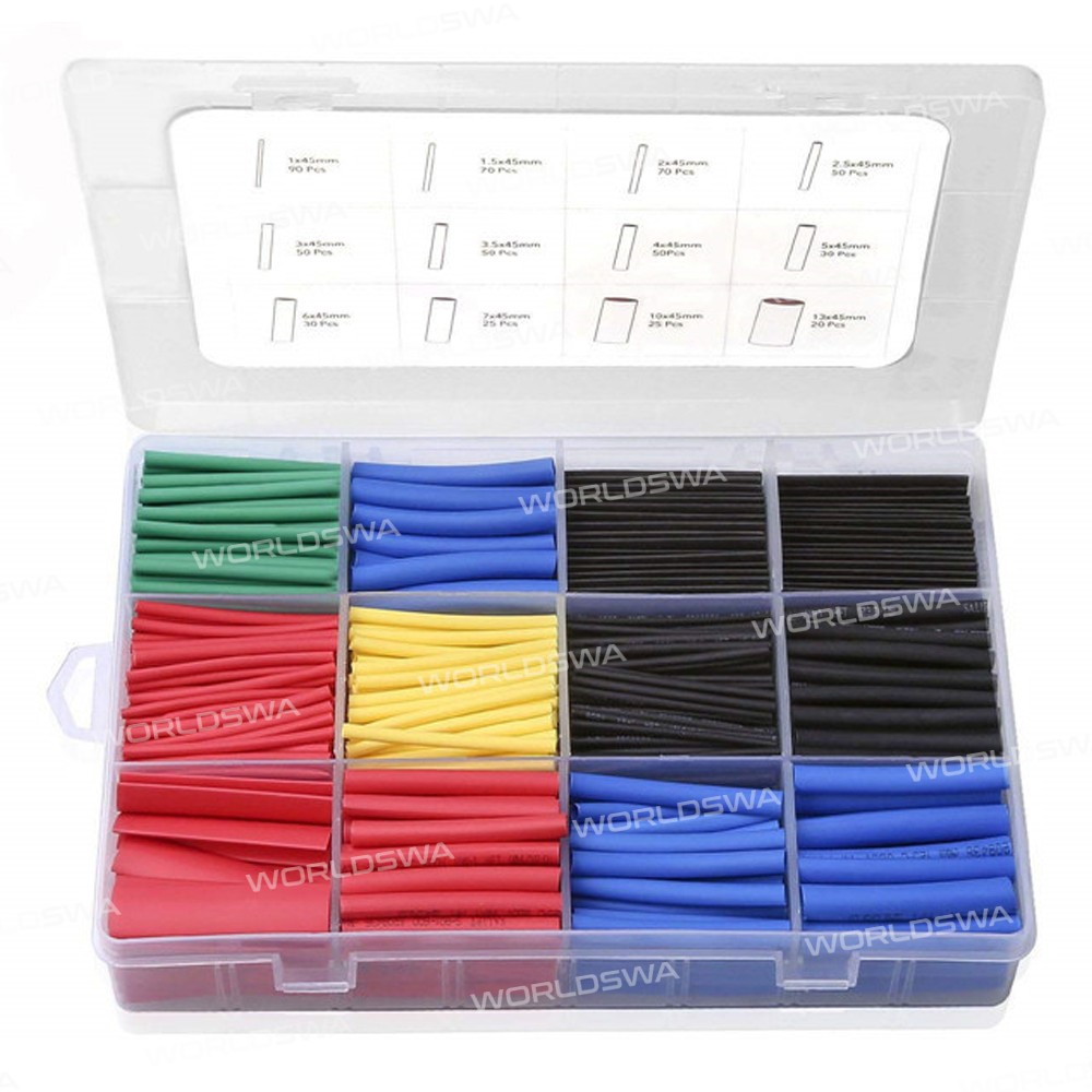 Multi-specification Insulating Heat Shrinkable Tube Combination Set for Cable Protection