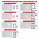 iphone qualcomm--hisilicon--mtk--samsung--emmc--universal-bga-series-cpu-83pcs