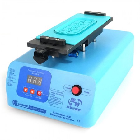 Sunshine S-918L Pro: 8.5" 360° Rotary Screen Heating Separator for LCD Screen Separation