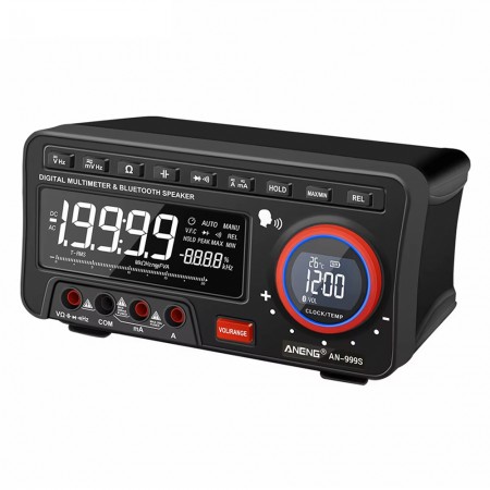 Aneng AN-999S Professional True RMS DC / AC Desktop Voice Digital Display Multimeter with Bluetooth