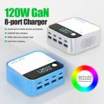 relife q2-120w-8-ports-desktop-charger-with-pd100w-charging-rgb-atmosphere-lighting-20
