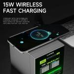 luowei lw-u1-140w-raptor-8-ports-usb-type-c-charger-station-with-wireless-charging-8