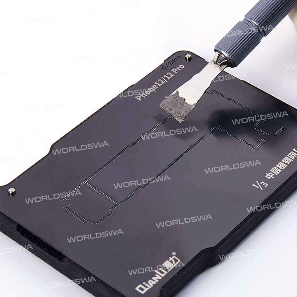 QianLi Middle Frame Reballing Platform for iPhone 12 / 12 Pro / 12 Pro Max / 12 Mini