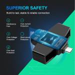 Rocketek USB Type-C High-Performance USB2.0 CAC Smart Card Reader for Android Phones / Windows