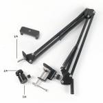 telescopic folding-desktop-cantilever-cell-phone-live-streaming-stand-with-10-inch-led-fill-light-8