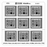 amaoe iphone-cpu-green-oil-bga-reballing-stencil-for-apple-a10-to-a17-6