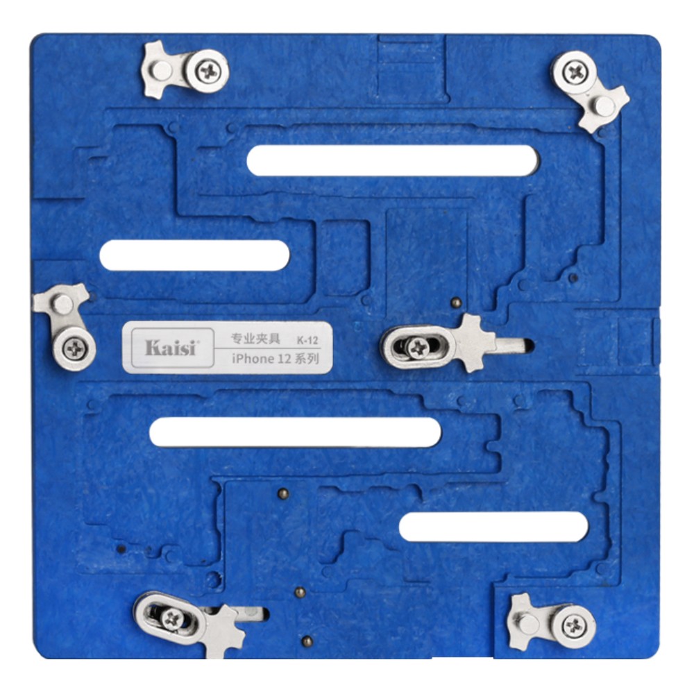 Kaisi K-12 PCB Mainboard Fixture Holder Soldering Maintenance Platform for iPhone 12 mini / 12 Pro