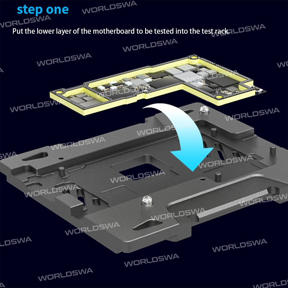 MiJing C20 Main Board Middle Layered Function Testing Fixture for iPhone 12 / 12 Pro / 12 Pro Max /