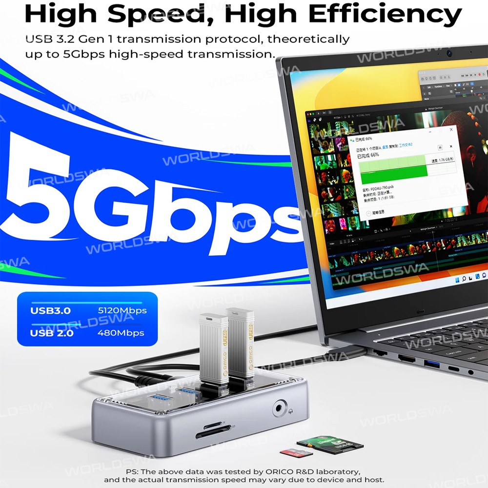 orico oma-series-8-10-ports-metallic-usb30-5gbps-high-speed-transmission-hub-for-macbook-7