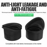 relife m-26-3d-goggles-rubber-eyepiece-cover-for-binocular-stereo-microscope-2