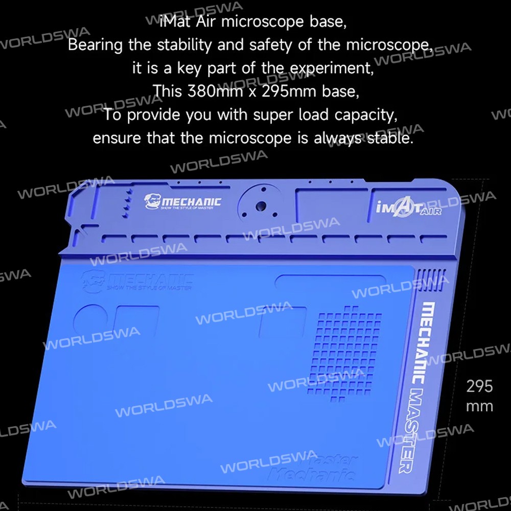 mechanic imat-air-aluminum-alloy-high-temperature-resistance-microscope-universal-base-5