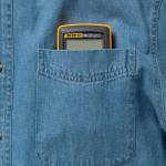 Fluke 101 Mini Auto Range Digital Multimeter for AC / DC Voltage Frequency Duty Cycle Test