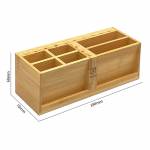 Amaoe M63 Bamboo Storage Stand Box Rack