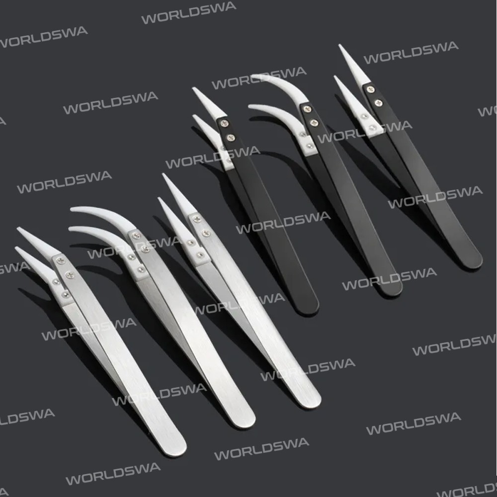 stainless steel-interchangeable-head-high-temperature-resistant-ceramic-tweezers-4