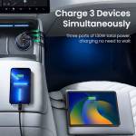 ugreen 130w-3-port-super-fast-charger-car-charger-compatible-multiple-protocols-6