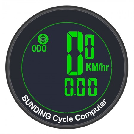 Wireless Bicycle Computer Waterproof Multi-functional Bike Speedometer & Odometer