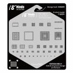 18 Kinds CPU BGA IC Reballing Stencil Kits for Samsung Phones