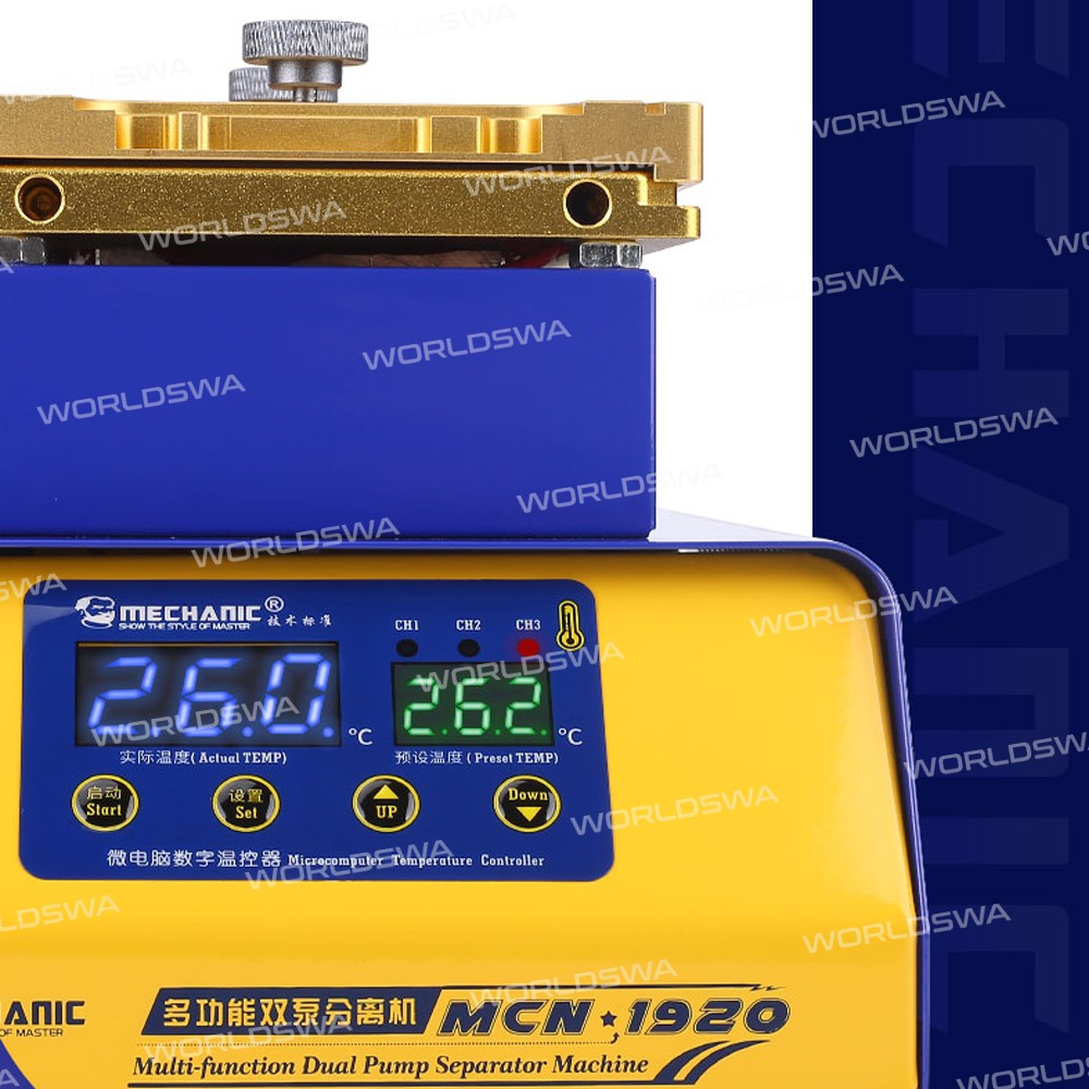 Mechanic MCN-1920 Multi-function LCD Screen Dual Pump Separator Machine
