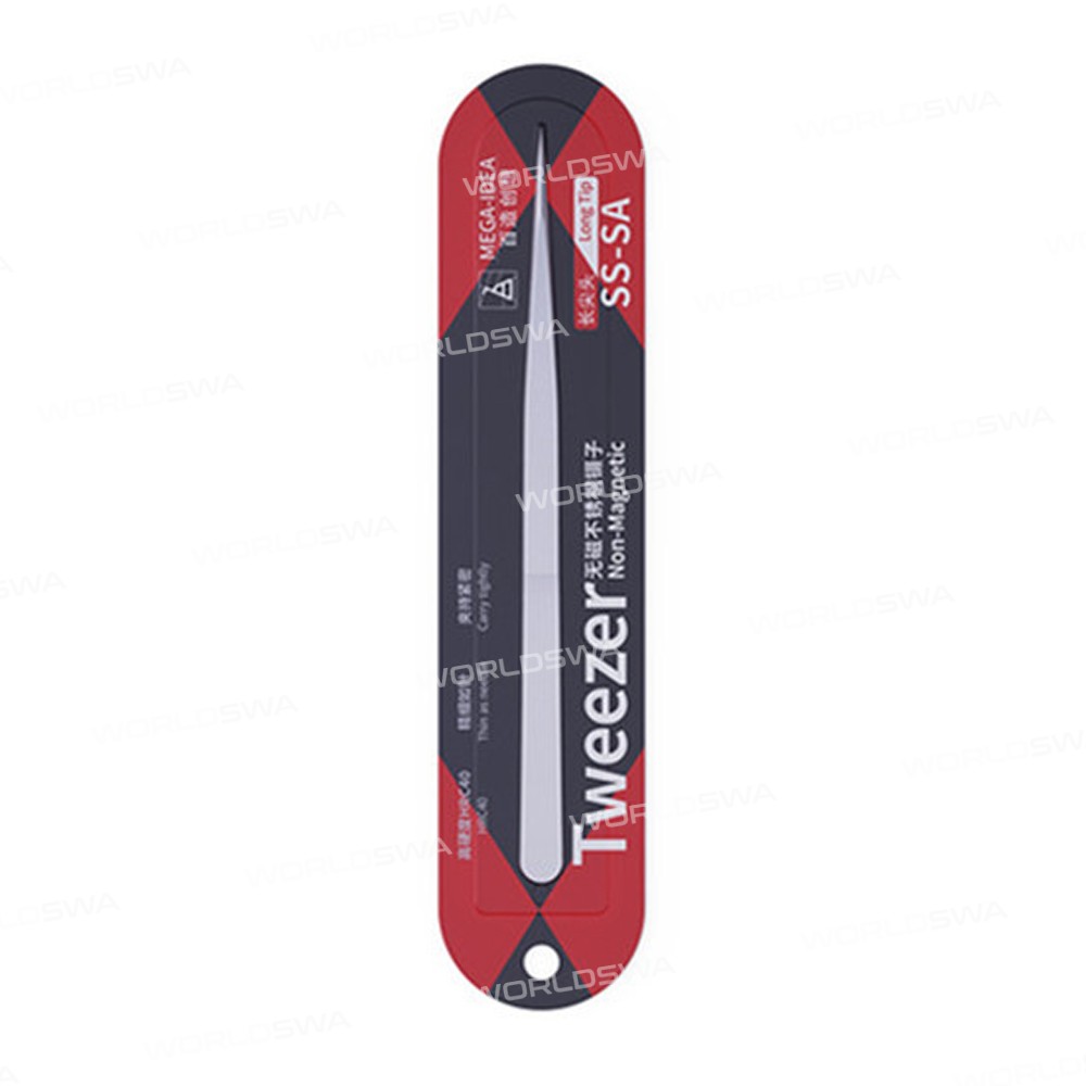 Qianli MEGA-IEDA High Hard Non-magnetic Stainless Steel Repair Tweezers