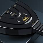 3 In 1 Out HDMI Multi Display Auto Switcher Supports 4K HD