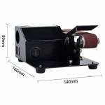 775 Multifunctional Small Household Belt Sander for Wood / Metal / Plastic Grinding Polishing