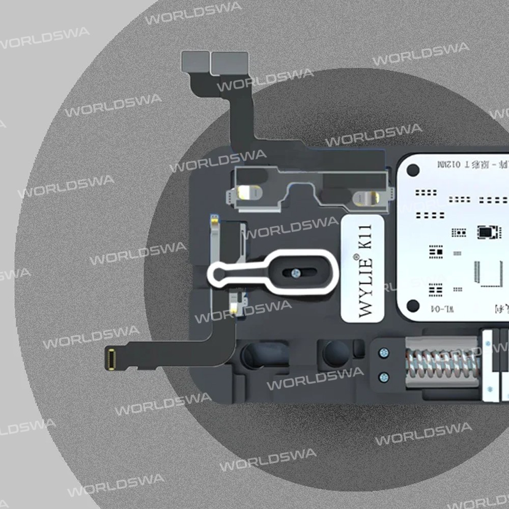 wylie k11-face-id-dot-matrix-calibrate-fixture-with-stencil-for-iphone-x-to-15pro-max-6
