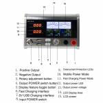 HR1203 12V 3A Multifunction Mini Phone Repair Intelligent Voltmeter Current Oscilloscope Power Meter