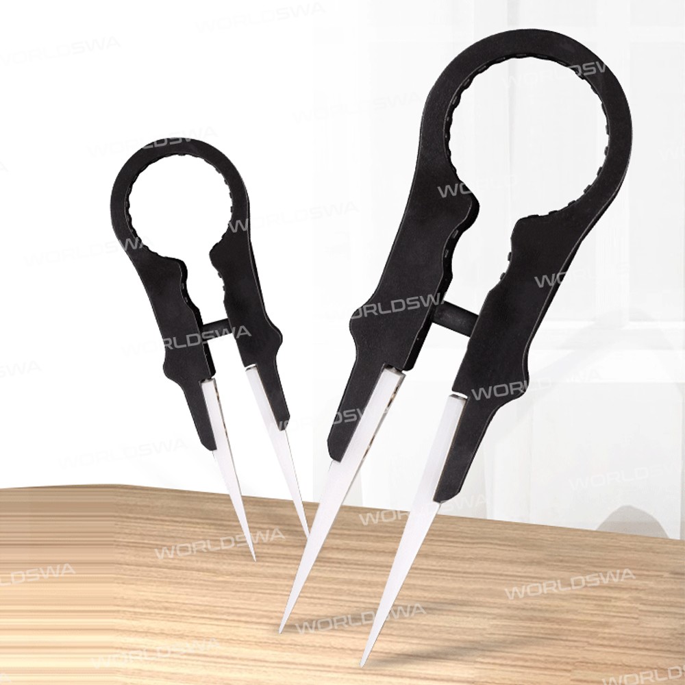Multi-functional Heat Resistant anti-static Ceramic Tweezers