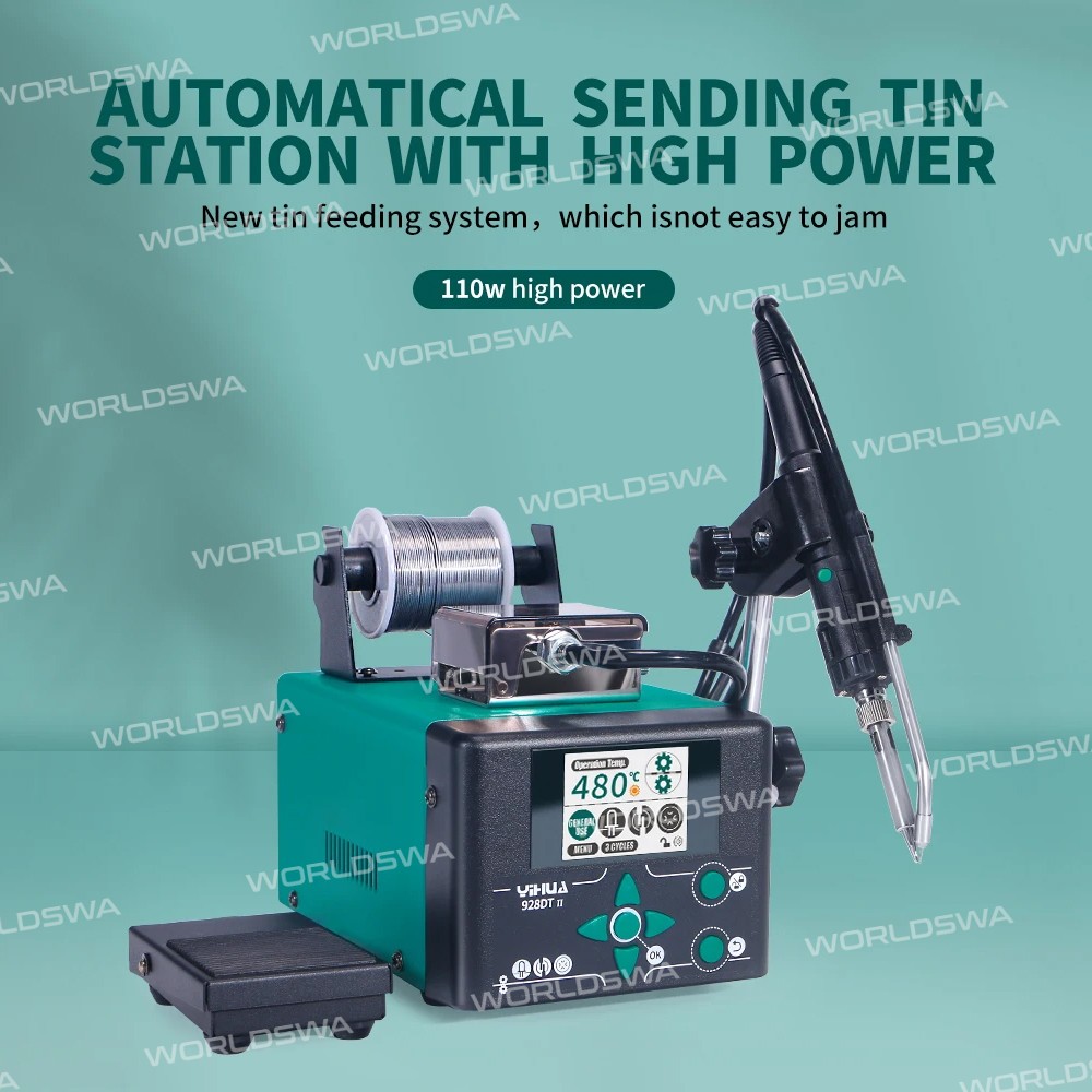 yihua 928dt-ii-230w-constant-temperature-auto-send-tin-soldering-station-with-foot-rest-12