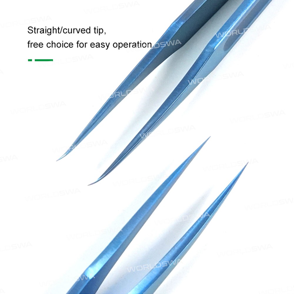 Relife RT-11D/RT-15D Ultra Lightweight High Precision No-Magnetic Titanium Alloy Tweezers
