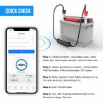 BK100 Multifunction Bluetooth 12V Lead-Acid Battery Diagnostic Test Instrument