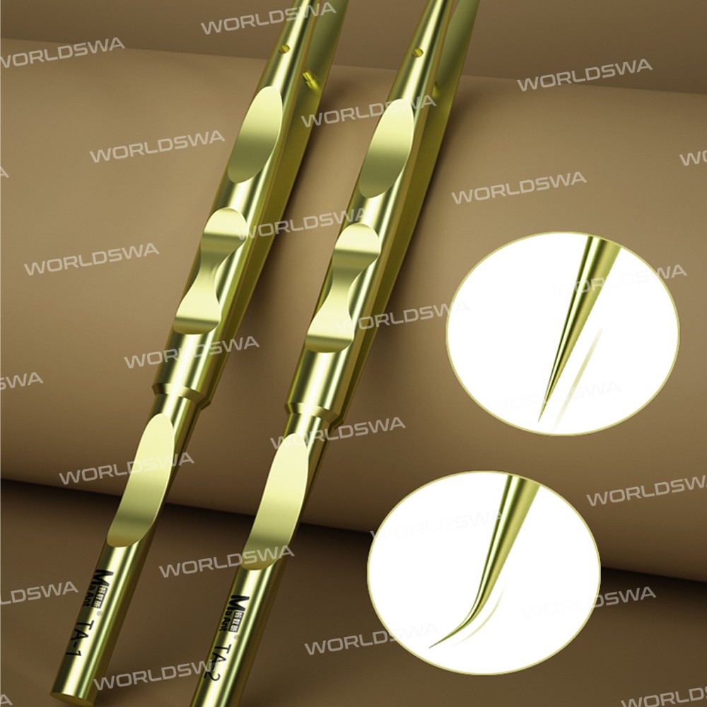 MaAnt TA-1/TA-2 Super Hard High-precision Titanium Alloy Stainless Steel Flying Lead Tweezers