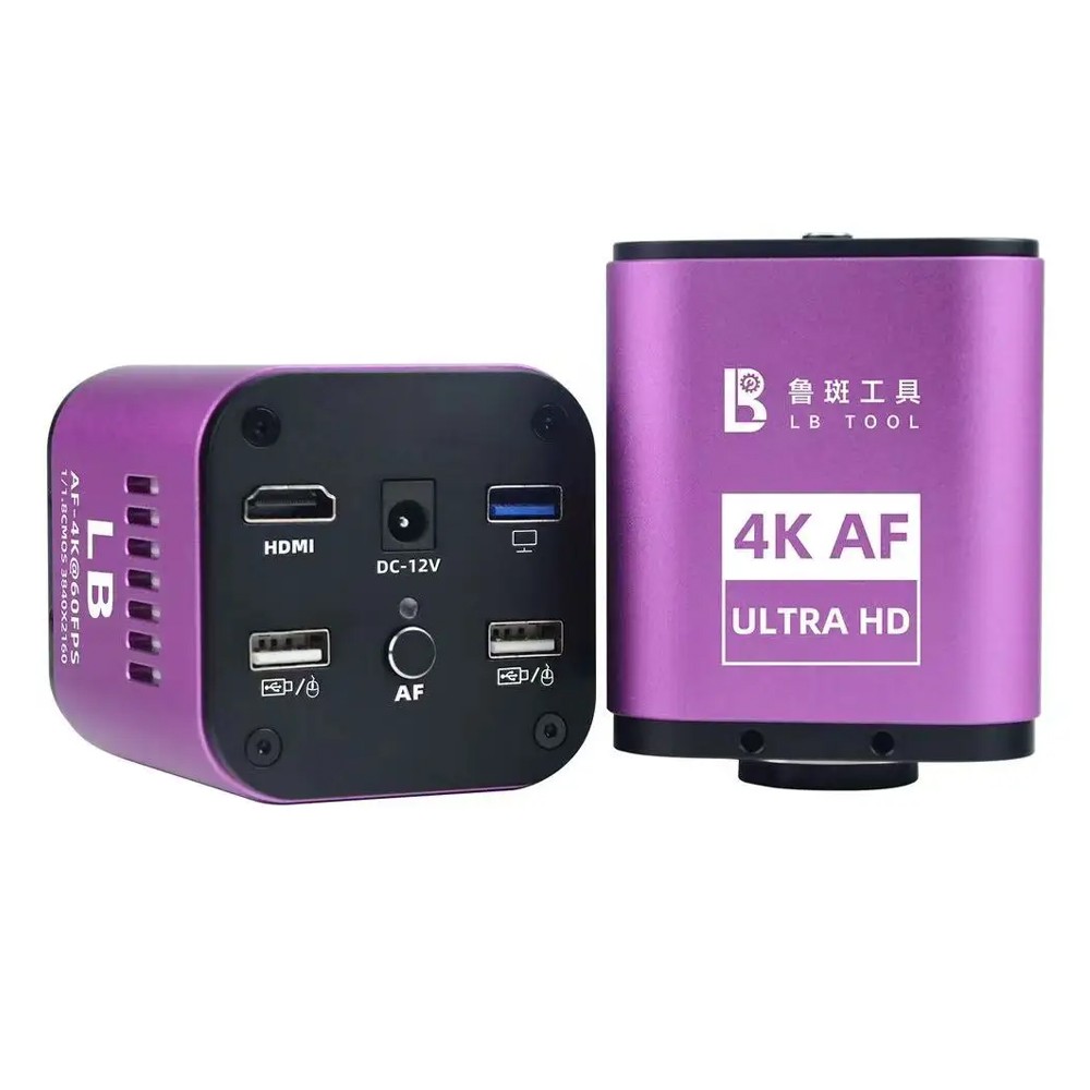luban 4k-af-ultra-hd-auto-focus-electronic-industrial-camera-for-motherboard-pcb-welding-repair-1