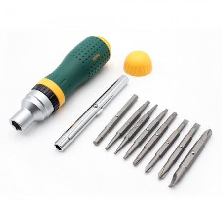 09350 SATA Multi-function Precision Screwdriver Set - Two-way Ratchet