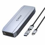 Orico DM2C3 SATA to USB M.2 SSD Aluminum Enclosure for M.2 SATA/NVMe SSD