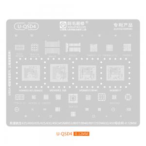 only U-QSD4 Stencil/1Pcs