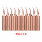 900M-T Series Pure Copper Soldering Iron Tip -10Pcs
