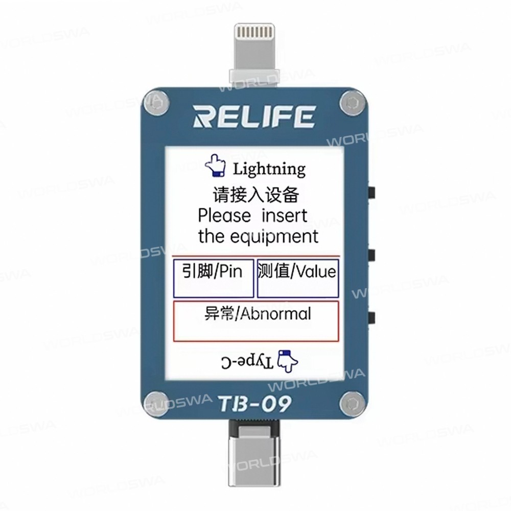 relife tb-09-type-c-lightning-charging-port-tester-for-iphone-and-android-phones-3