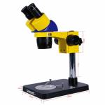 MECHANIC MC24S-B1 2-4X Binocular Stereo Microscope With Big Base Extension Holder Stereo Zoom Micros
