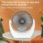 portable 6w-solar-powered-fan-set-monocrystalline-silicon-solar-panel-multifunctional-solar-power-ch