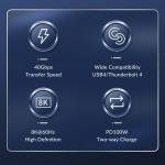 orico tbw4-90-thunderbolt-4-data-cable-type-c-fast-charge-cable-compatible-with-thunderbolt-3-4