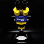 MECHANIC MC75S-B1 7-45X Binocular Stereo Microscope With Big Base Extension Holder LED Light Stereo