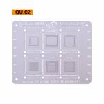 WL 0.12MM Multi-Function BGA CPU Reballing Stencil Plant Tin Steel Net for MTK Qualcomm HiSilicon