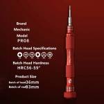 Mechanic Pro8 Non-Slip Professional Magnetic Precision Screwdriver for Phone Disassemble Repair