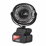 mini portable-lithium-electric-fan-outdoor-camping-fan-low-noise-360rotating-2-speeds-30ah-battery-0