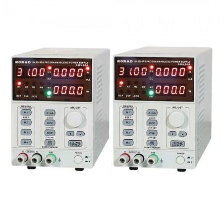 Korad KA3005DS / KA3005PS 30V 5A Programmable Precision DC Regulated Power Supply with Digital Display